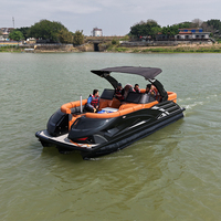 Bateau d'excursion Kinocean à double coque, double console centrale, bateaux de pêche de luxe à vendre