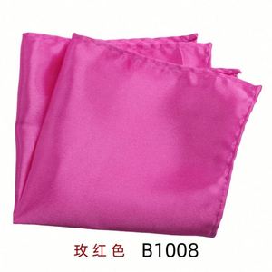 Solid Color Pocket square Bandanas Men Pocket square Handkercher - Product Image 6