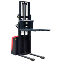 Palette empileuse auto-élévatrice électrique complète 1500Kg Nouveau chariot élévateur gerbeur électrique hydraulique