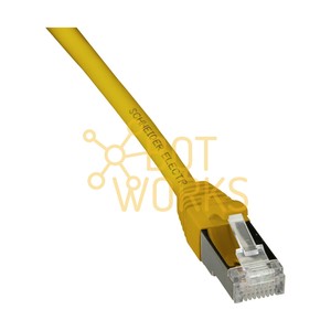 Câble plat blindé électrique ACTPC6ASFLS05YL avec conducteur en cuivre pur et gaine en PVC pour utilisation informatique - Neuf - Product Image 1