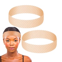 Bande de perruque en Silicone antidérapante poignée de perruque en Silicone bandeau en gros 5 couleurs perruque bandeaux accessoires de cheveux couvre-chef