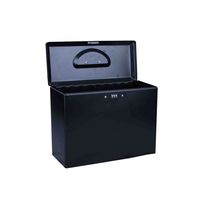 Caja de Seguridad Metálica de Alta Calidad con Cerradura de Llave, Fabricada en China