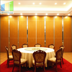 Système de cloison acoustique EBUNGE pour salles de banquet et espaces commerciaux, hauteur moyenne et isolation phonique élevée, BG100 - Product Image 3