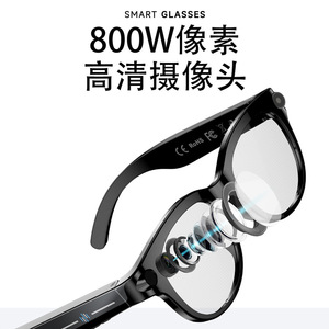 แว่นตาอัจฉริยะ M89 AI กล้อง 8MP กันลม สำหรับปั่นจักรยาน กีฬา ถ่ายวิดีโอ ถ่ายภาพ แบตเตอรี่ 290mAh ชาร์จผ่านพอร์ต Type-C - Product Image 4
