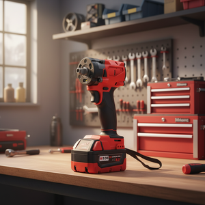 Clé à chocs sans balais 24V 12A haute puissance, couple maximal 1000 Nm, fréquence d'impact 3500, batterie lithium rechargeable, multifonctionnelle - Product Image 4