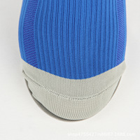 Logo personnalisé Compression Sports Football Bas Chaussettes Colorées Solides En Plein Air Hommes Chaussettes