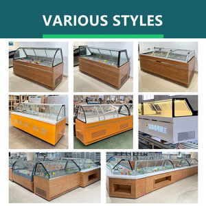 Vitrine réfrigérée de qualité supérieure pour traiteur, vitrine réfrigérée pour charcuterie, <span class=keywords><strong>armoire</strong></span> réfrigérée, réfrigérateur - Product Image 4