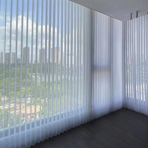 Cortinas Verticales Inteligentes Motorizadas Automáticas para Sala de Estar, Cortinas Opacas de Lujo para el Hogar, Estilo Hotel - Product Image 3