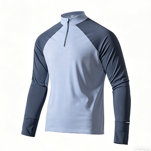 Chaqueta Cortavientos Healy Color Block con Cierre de Cremallera, de Nailon, Clásica, Ligera, para Entrenamiento, Manga Larga - Product Image 3