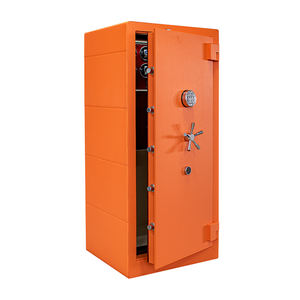 Homisafe Coffret à montres en bois à finition brillante avec lumière LED 8 emplacements Grands tiroirs à bijoux Antivol en acier - Product Image 2