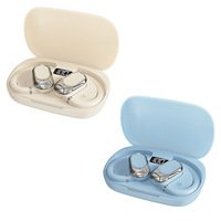 Auriculares OEM ODM ACY-Z9 OWS, Auriculares Inalámbricos con Gancho para la Oreja BT5.3, Auriculares Estéreo 2025 de Baja Latencia, Resistentes al Agua IPX4, Auriculares para Juegos