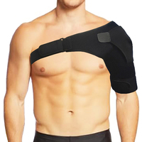 Attelle d'épaule unisexe pour le fitness, sangle réglable en néoprène respirant, soutien pour soulager la douleur
