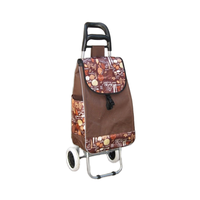 Vente chaude Léger Pliable Chariot Sac Chariot Durable Supermarché Shopping Transport pour Légumes Main Ascenseur Caractéristique