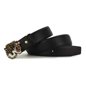 <span class=keywords><strong>Amazon</strong></span> Deuxième couche En <span class=keywords><strong>Cuir</strong></span> <span class=keywords><strong>ceinture</strong></span> hommes et femmes tigre boucle en <span class=keywords><strong>cuir</strong></span> <span class=keywords><strong>ceinture</strong></span> en gros - Product Image 2