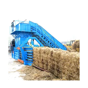 Automatic Horizontal Tyre Baler Machine for Recycling