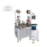 Machine automatique de sertissage de fil gainé pour la fabrication de sertissage de câbles