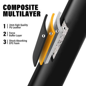 Logo personnalisé OEM <span class=keywords><strong>sac</strong></span> lourd Power Strike debout <span class=keywords><strong>sac</strong></span> de boxe à support libre - Product Image 5