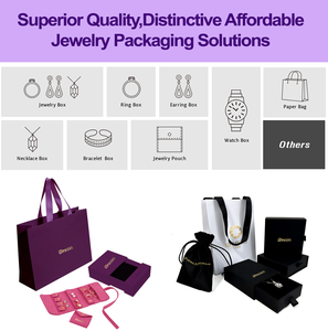 Boîtes d'emballage de bijoux carrées de luxe écologiques faites à la main avec logo personnalisé <span class=keywords><strong>IDream</strong></span> IDreampack, taille personnalisée, petite boîte en papier pour bijoux - Product Image 4