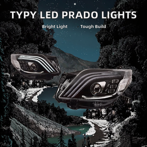 Pour Prado 2010-2013 Phares à LED Projecteurs Feux de Jour 12V Neuf - Product Image 2