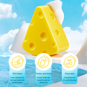 Immagini trafilatura del formaggio <span class=keywords><strong>sapone</strong></span> da bagno idratante viso corpo cura della pelle esfoliante pulito sporco schiuma detergente <span class=keywords><strong>sapone</strong></span> fatto a mano - Product Image 3
