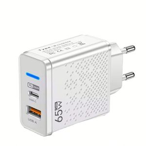 Chargeur USB C 65W, adaptateur mural de charge rapide PD Type C pour téléphone 1615 14 13, charge rapide 3.0 pour téléphone - Product Image 1