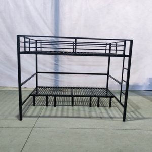 <span class=keywords><strong>Lit</strong></span> superposé convertible en métal avec <span class=keywords><strong>lit</strong></span> <span class=keywords><strong>gigogne</strong></span> coulissant pour adultes - Design moderne, gain de place, idéal pour chambre à coucher et appartement - Product Image 1
