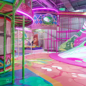 Perlengkapan Bermain lembut untuk taman bermain dalam ruangan Set Super pendaki Bahan EPE baja tahan karat 300 + kapasitas gunung berapi - Product Image 4