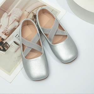 Nuevos Zapatos de Niña para Fiesta, Zapatos de Princesa para Bailar, Zapatos de Ballet para Bebé, Zapatos de Vestir con Correa en el Tobillo para Niñas - Product Image 1