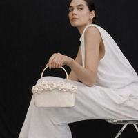 Sacs à main de soirée en métal au design tendance, poignées personnalisées, couleurs unies, sacs de fête de mariage en acrylique, vente en gros d'usine, pochettes pour femme