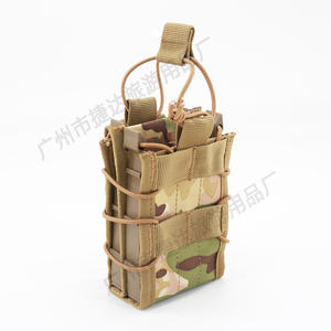 Gilet tactique à double couche élastique Tiger Trial, sac de rangement MOLLE 5.56, sac de ceinture fonctionnel pour l'extérieur - Product Image 6