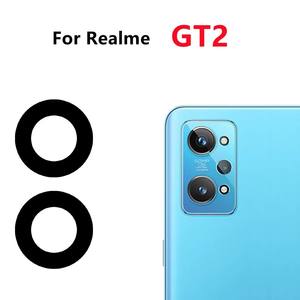 Pour Realme GT Neo 3 Neo2 GT2 Pro GT <span class=keywords><strong>Neo2T</strong></span> Master Explorer Flash couvercle d'objectif en verre de caméra arrière avec autocollant adhésif - Product Image 2