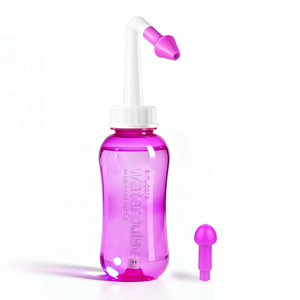 Botella de <span class=keywords><strong>lavado</strong></span> Nasal portátil con patente Waterpulse, enjuague nasal, espray de <span class=keywords><strong>agua</strong></span> <span class=keywords><strong>salada</strong></span>, Sinusitis para adultos y niños, limpieza diaria de <span class=keywords><strong>nariz</strong></span> - Product Image 3