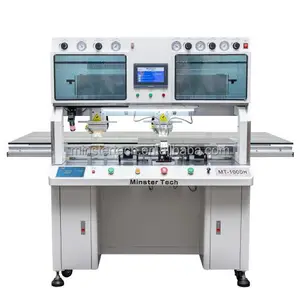 High Precision Double head LCD TV COF ACF bonding machine for led screen panel repair