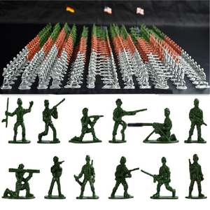 100 pièces/ensemble <span class=keywords><strong>militaire</strong></span> en plastique <span class=keywords><strong>jouet</strong></span> s armée hommes figurines 12 Poses cadeau <span class=keywords><strong>jouet</strong></span> modèle figurine jouets pour enfants garçons - Product Image 6