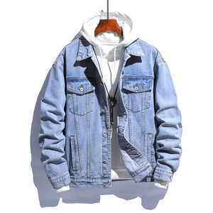 Chaqueta Vaquera Urbana para Hombre, Diseñada para la Vida Casual, con Comodidad y un Fuerte Atractivo de Moda Diaria - Product Image 6