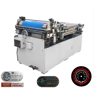 Impresora de logotipo de hoja de metal usada automática Máquina de impresión offset