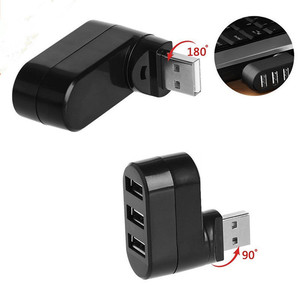 USB 2.0 Hub 3 Port Splitter Extension <b>Adapter</b> For Computer Laptop Desktop - Product Image 4
