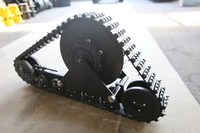 Ensemble de chenilles en caoutchouc pour moto tout-terrain, système de conversion de chenilles en caoutchouc, kits/système de chenilles en caoutchouc