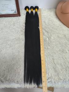 Promotion Letsfly Long Bundles 30inch to 38inch Straight Human <b>Hair</b> <b>Extensions</b> Cheap Virgin <b>Hair</b> Weave 100gram - Product Image 5
