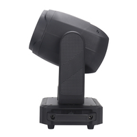 Projecteur à double tête mobile Beam 250W avec bande LED, indice de protection IP33, contrôle sonore, lumière du jour 5000K pour discothèques, soirées DJ, bars