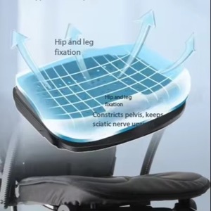 Chinese Manufacturer Aluminum Folding Commode Toilet <b>Chair</b> for Elderly With Wheels and Footstep - Product Image 1