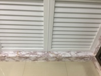 Volets persiennes minimalistes en PVC/UPVC pour balcon de maison, portes et fenêtres en plastique, fabriqués en Chine