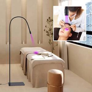 Lámpara de pie LED UV |   Lámpara Ajustable para Extensiones de Pestañas y Secador de Pegamento UV |   Profesional de Salón de Belleza - Product Image 6