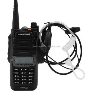 Baofeng Handheld Baofengg 9RPLUS 5woustic Baointerphoneintercom Hwalkie Talkiele Radio Ptttwo Wayt Black Earpiece Hotel 6 Months - Product Image 3