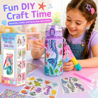 Gourde en plastique de haute qualité pour enfants, portable, grande capacité, écologique, résistante à l'eau bouillante