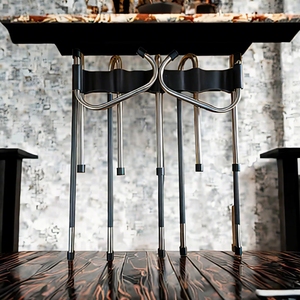 Ma Thuật Quần Móc Tiết Kiệm Không Gian Đa Chức Năng Sử Dụng Giá Tổ Chức Đa Chức Năng Quần Giá Quần Áo Màu Đen Giá Túi OPP - Product Image 4