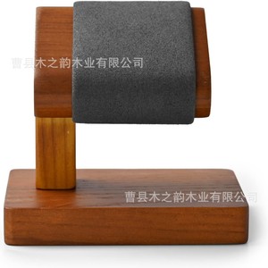 Solid Wood Watch Display <b>Stand</b> Single Piece Modern Simple Design Desktop Jewelry Storage Rack - Product Image 1