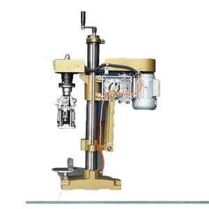 Machine de scellage semi-automatique pour bouchons en aluminium, équipement de scellage de bouchons à vis pour petits flacons de liqueur en verre, machine de verrouillage de bouteilles Moutai - Product Image 3