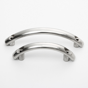 DMK205 Stainless Steel Precision Casting Handle Big Arc Tubular Cabinet <strong>Door</strong> Handle with Through Hole - Product Image 4