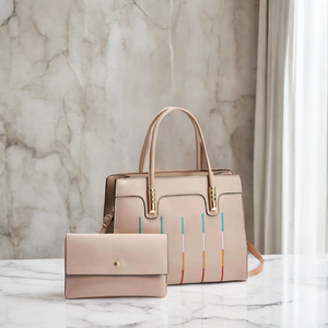 Bolso Tote Casual para Mujer con Estampado Cruzado, Cómodo, con Cuero Resistente y Hermoso Forro de Poliéster para la Playa - Product Image 3